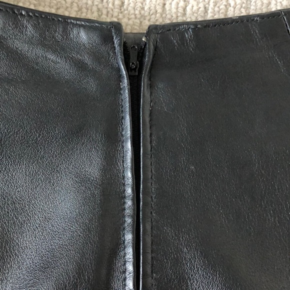 Vintage Leather Pencil Skirt Marc by Andrew Marc - Picture 6 of 8